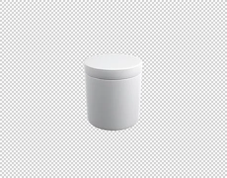Plastic Jar isolate Stock-Illustration