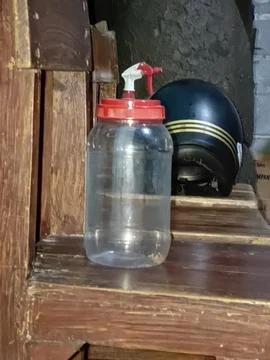 Plastic jar Stock Photos