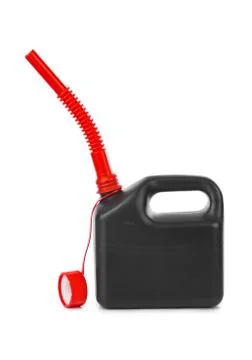 Plastic jerrycan Stock Photos