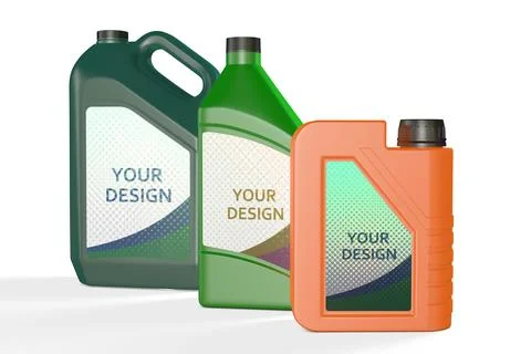 Plastic Jerrycans Set Фото