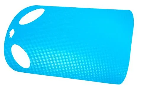 Plastic kitchen cutting board isolated on the white Stock Photos