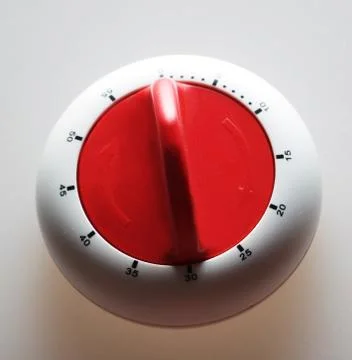 Plastic kitchen timer Stock Photos
