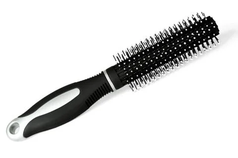 Plastic massage comb Stock Photos