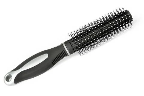 Plastic massage comb Stock Photos