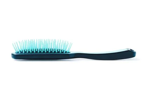 Plastic massage comb Stock Photos