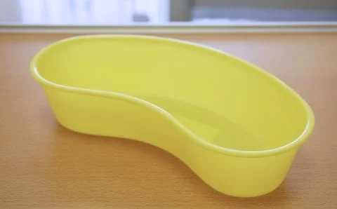 Plastic medical basin Stock Photos