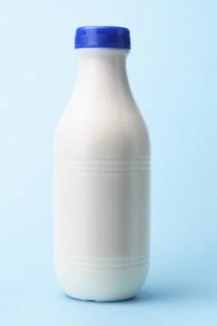 Plastic milk bottle Stock Photos