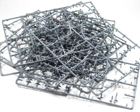 Plastic Model Kit Sprue Stock Photos