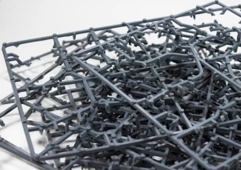 Plastic Model Kit Sprue Stock Photos