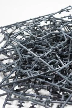 Plastic Model Kit Sprue Stock Photos