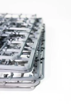 Plastic Model Kit Sprue Stock Photos