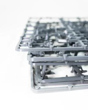 Plastic Model Kit Sprue Stock Photos