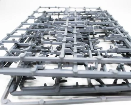 Plastic Model Kit Sprue Stock Photos