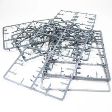 Plastic Model Kit Sprue Stock Photos