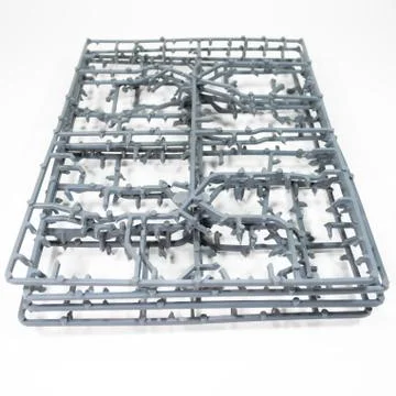 Plastic Model Kit Sprue Stock Photos