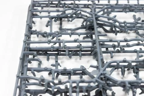 Plastic Model Kit Sprue Stock Photos