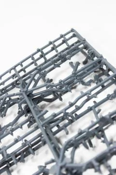 Plastic Model Kit Sprue Stock Photos