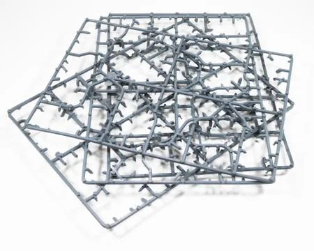 Plastic Model Kit Sprue Stock Photos