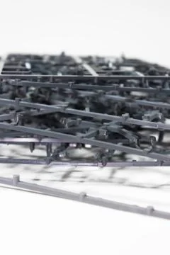 Plastic Model Kit Sprue Stock Photos
