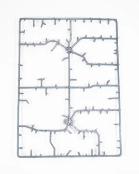 Plastic Model Kit Sprue Stock Photos