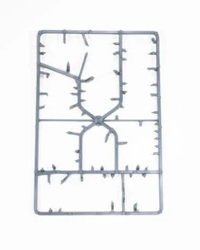 Plastic Model Kit Sprue Stock Photos