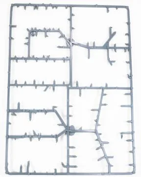 Plastic Model Kit Sprue Stock Photos