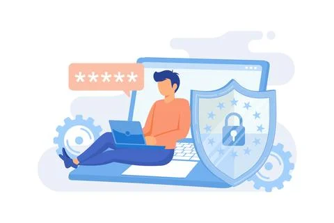 Plastic money abstract concept vector illustration. Credit and debit card, .. Illustrazione stock