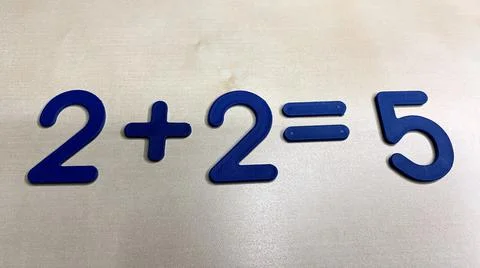 Plastic numbers and figures for the development of the child's intelligence 写真素材