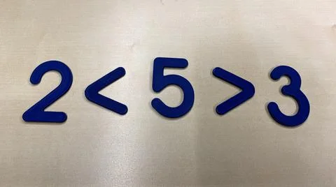Plastic numbers and figures for the development of the child's intelligence 스톡 사진