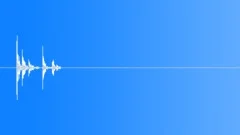 Plastic Object Drop Taps 3 Sound Effect