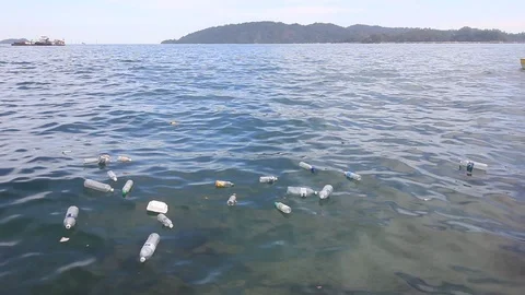 Plastic ocean Stock Footage 111793761