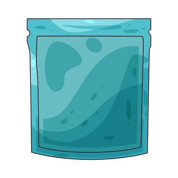 Plastic Packaging illustration Stock Illustration