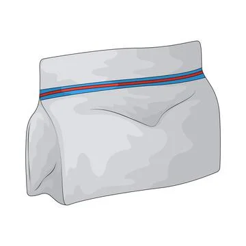 Plastic Packaging illustration Stock Illustration