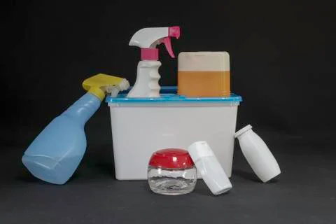 Plastic packaging Stock Photos