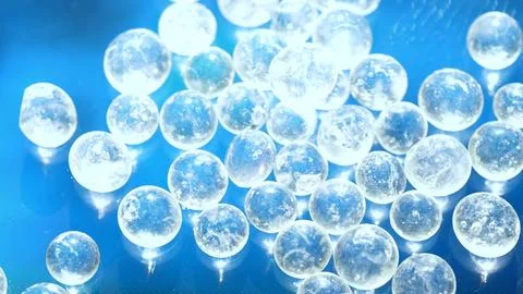 Plastic Pellets Representing Microplastic Pollution, Stock Photos