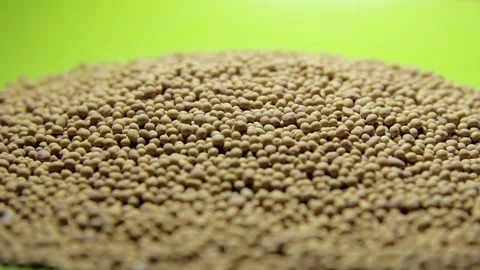 Plastic Pellets used in the Manufacturing of Plastic Products Stock-Footage 134587983