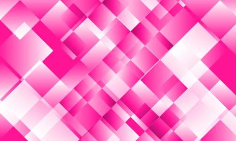 Plastic pink abstract background full of rectangles Stock Illustration