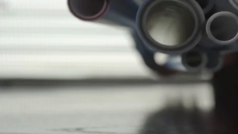 Plastic pipe Stock Footage 70984056