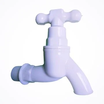 Plastic pipe head Stock Photos