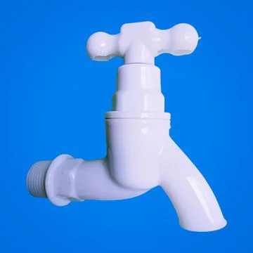 Plastic pipe head Stock Photos