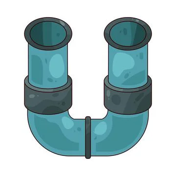 Plastic Pipe illustration Stock Illustration
