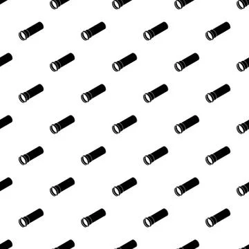 Plastic pipe pattern vector seamless Stock Illustration