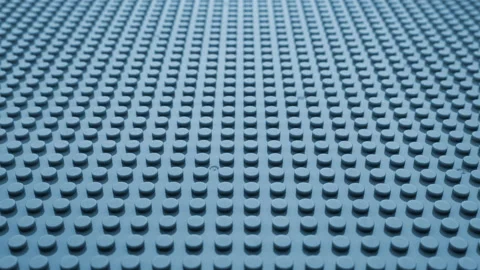 Plastic plate construction background in perspective view. Stock Footage 160198918