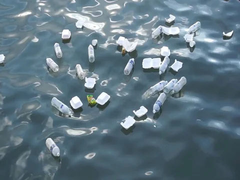 Plastic pollution Stock Footage 121653759