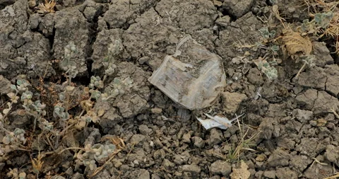 Plastic pollution. Video stock 242834491