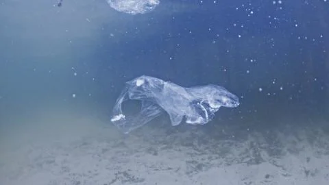 Plastic pollution - global warming Stock Photos