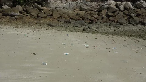 Plastic pollution, Malaysia Stock Footage 206579457