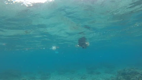 Plastic pollution in ocean Vídeo Stock 117563898