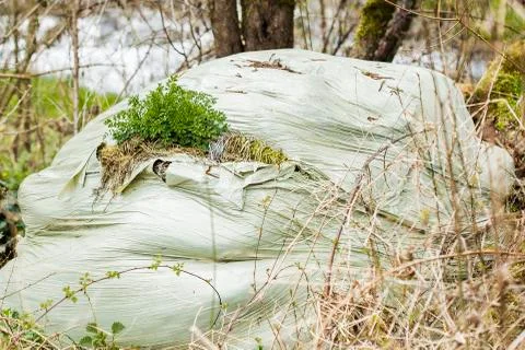 Plastic pollution Stock Photos