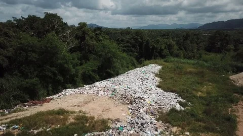 Plastic pollution problem 스톡 동영상 81399738